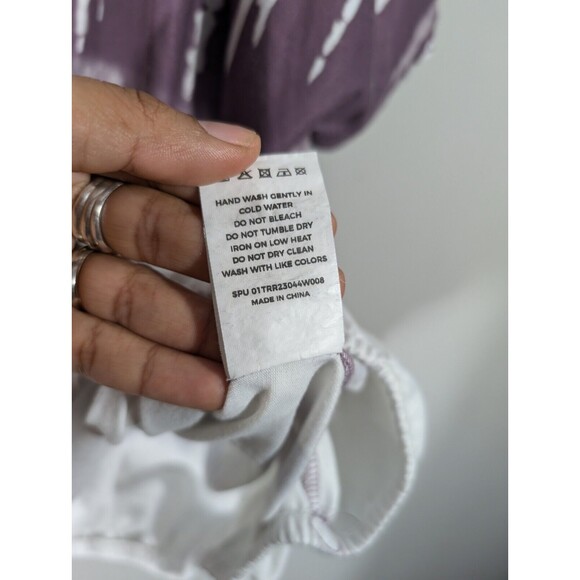 Bloomchic Top Women Plus 22 Maeve Tie Dye Batwing Sleeve T-Shirt - Picture 7 of 8